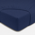 Biologisch Hoeslaken | 100% Renforcé Katoen | Blauw