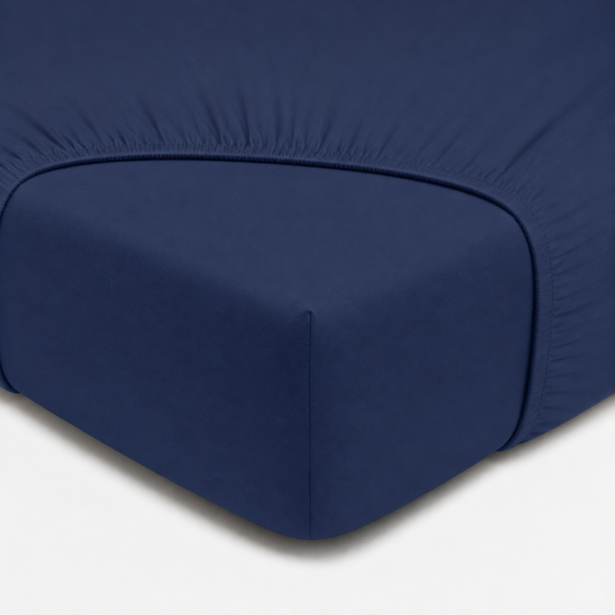 Biologisch Hoeslaken | 100% Renforcé Katoen | Blauw
