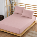 Hoeslaken | 100% Renforcé Katoen | Roze