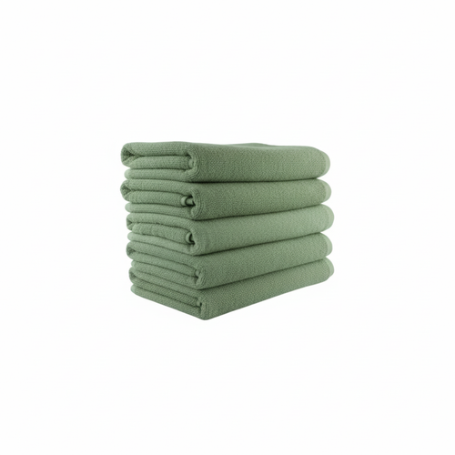 Organic and Vegan Bath Towels | 70x140 cm | Set of 5