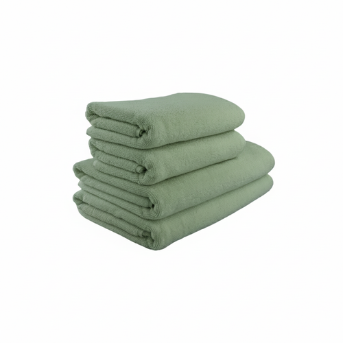 Bio- und Vegan-Handtuchset | 50x100 & 70×140 cm | 4er-Set