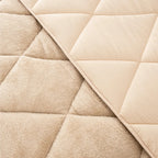 Bettdecke ohne Bezug – Teddy – Beige