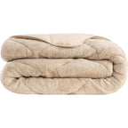 Bettdecke ohne Bezug – Teddy – Beige