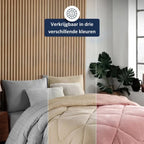 Dekbed Zonder Overtrek – Teddy – Roze
