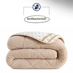 Dekbed Zonder Overtrek | Inclusief Kussensloop | Teddy | Beige