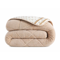 Dekbed Zonder Overtrek | Inclusief Kussensloop | Teddy | Beige