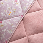 Dekbed Zonder Overtrek | Inclusief Kussensloop | Teddy | Roze