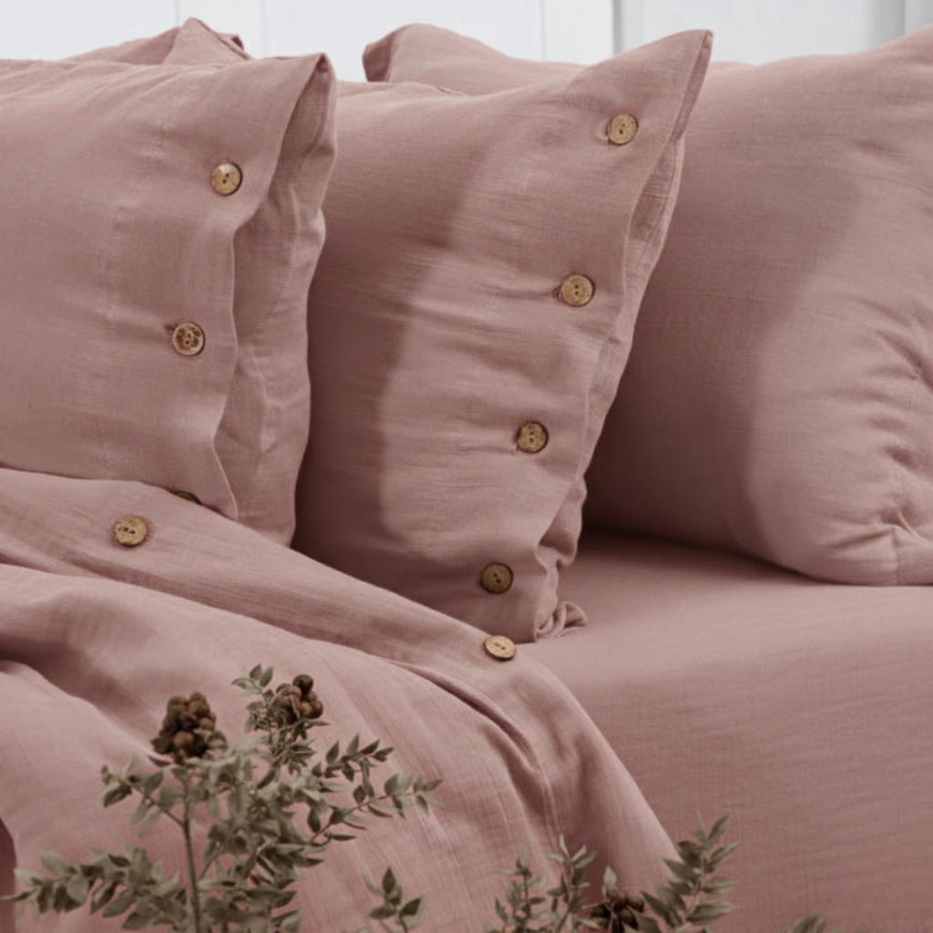 Mousseline Dekbedovertrekset | 4-laags | %100 Katoen