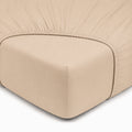 Hoeslaken | 100% Renforcé Katoen | Beige