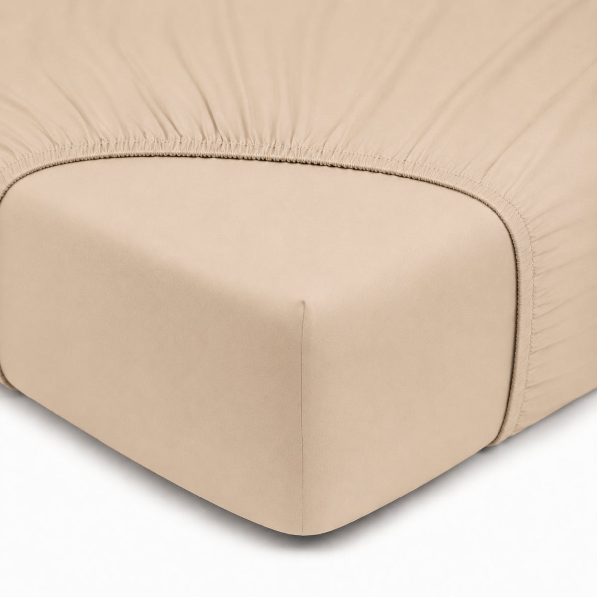 Hoeslaken | 100% Renforcé Katoen | Beige
