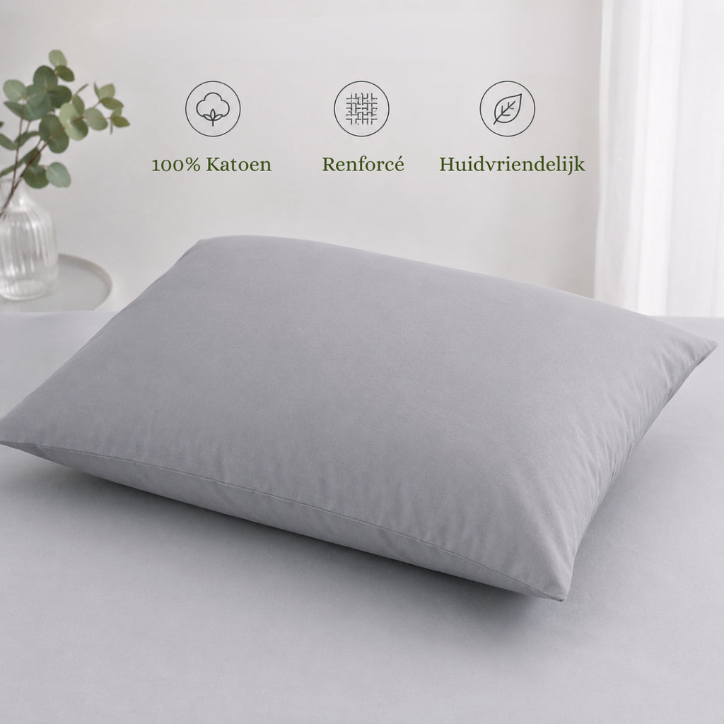Kussenslopen | 100% Renforcé Katoen | 60x70 cm | Set van 2