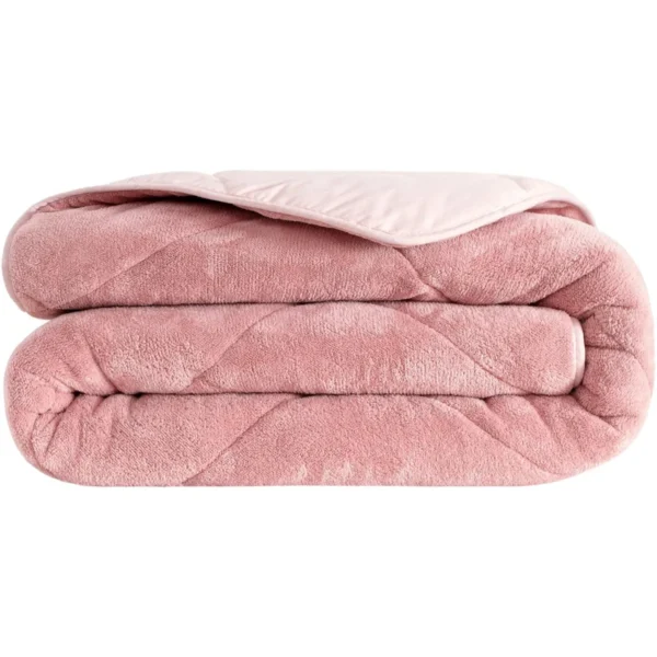 De Linde Home Dekbed Zonder Overtrek - Teddy - Roze